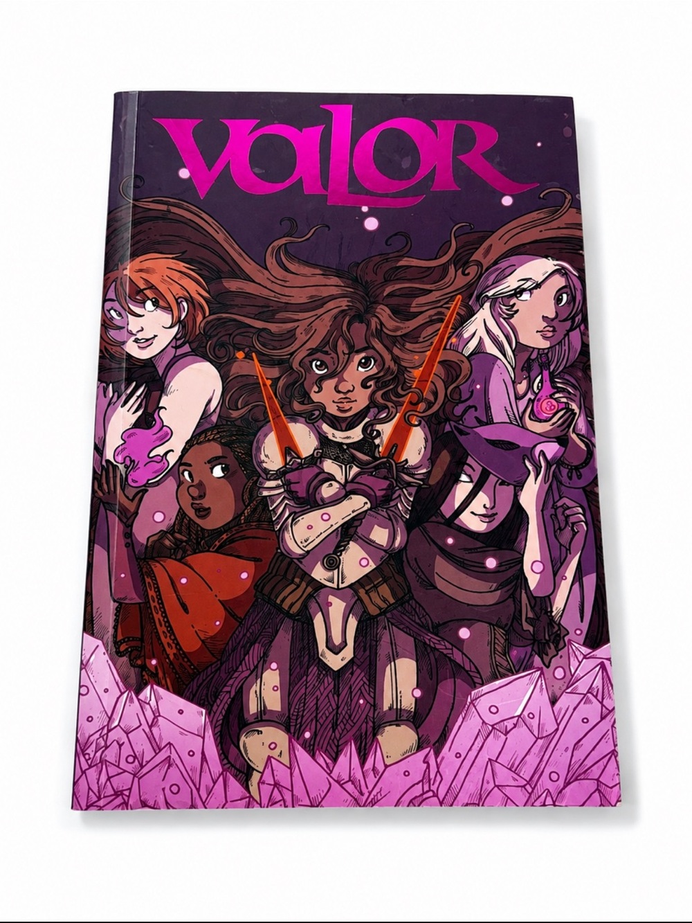 Valor Comic Anthology Graphic Novel Fairy Tales Fantasy Female Heroines